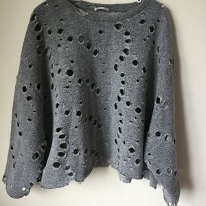 Zara Oversized Wool Sweater Top